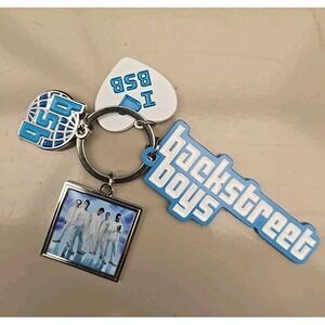 Backstreet Boys 2025 - 4 Charm Keychain - Into The Millennium, Sphere Las Vegas